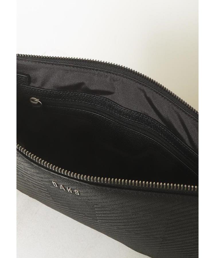 Daks Men'S Accessories Black House Check Cowhide Dbba6F306Bk