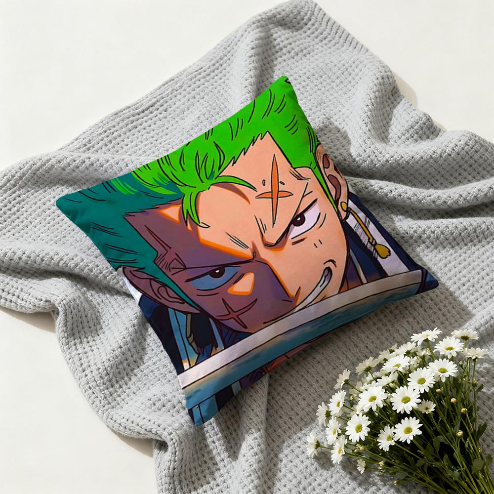 

Decorative Pillowcase Anime Cushions Covers Rozoro 1Pc Cushion Cover Personalized Gifts Santoryu Home Decor Items Pillow Sofa 30cmx30cm