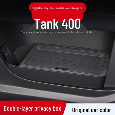 Tank 400 Center Console Armrest Box Storage - Car Interior Accessory