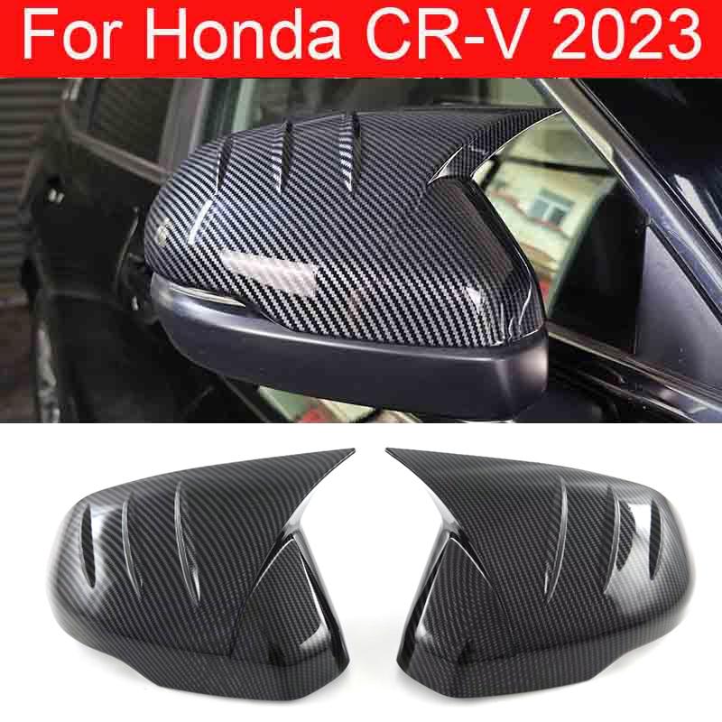

Carbon fiber Car Rearview Mirror Cover Trim For Honda CRV CR-V 2023 Car Accessories