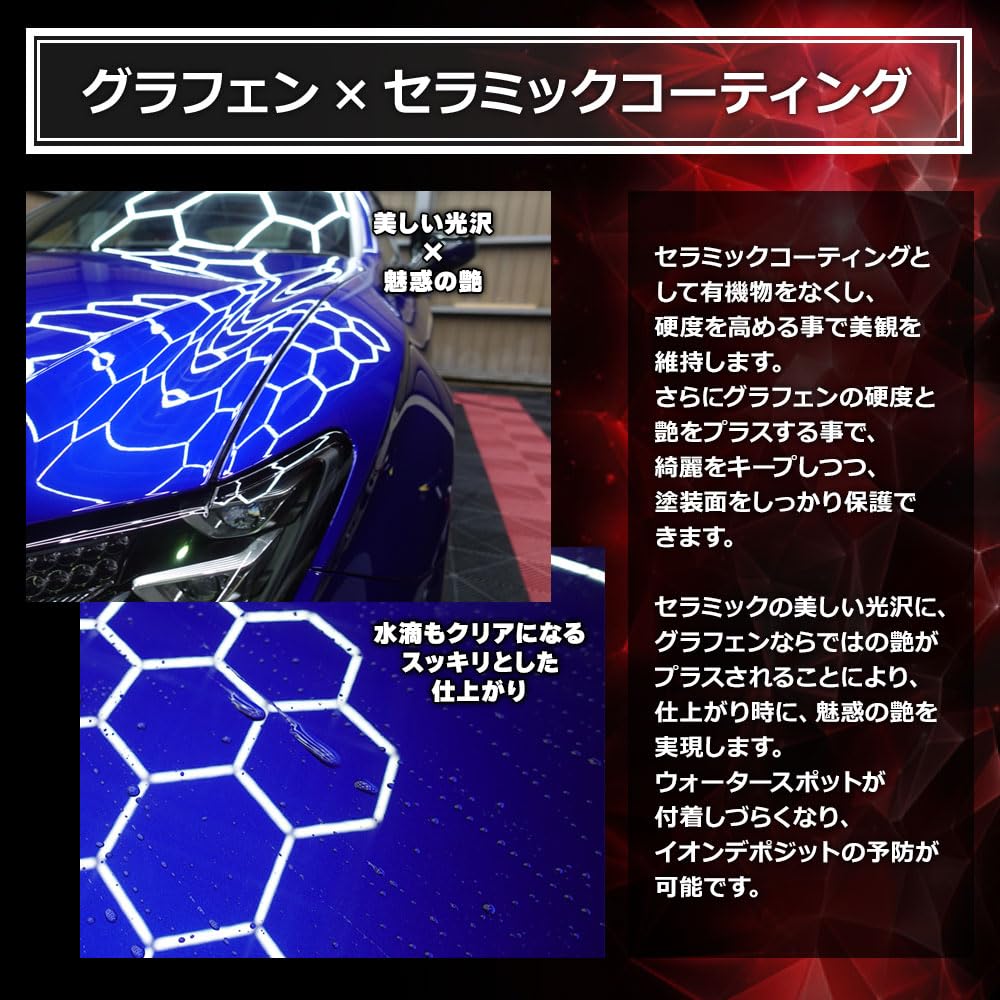 VIVID VARVE LUCIFER Graphene Ceramic Powerful and a Captivating Tuberose Made In Vivid Verve Lucifer Car Wash 500ml Coating Fast-Fitting,