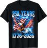 American Flag Eagle Shirt 250 Years 1776-2026 250th Birthday T-Shirt