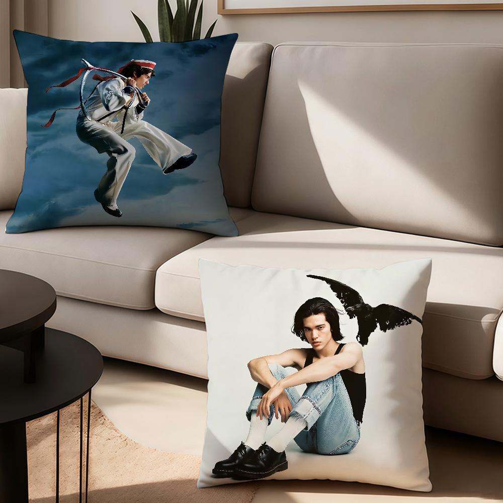 Singer Conan Gray Wishbone Pillow Case Office Cushions Suitable For Sofa Car Bedroom Decorative Cushion Cover