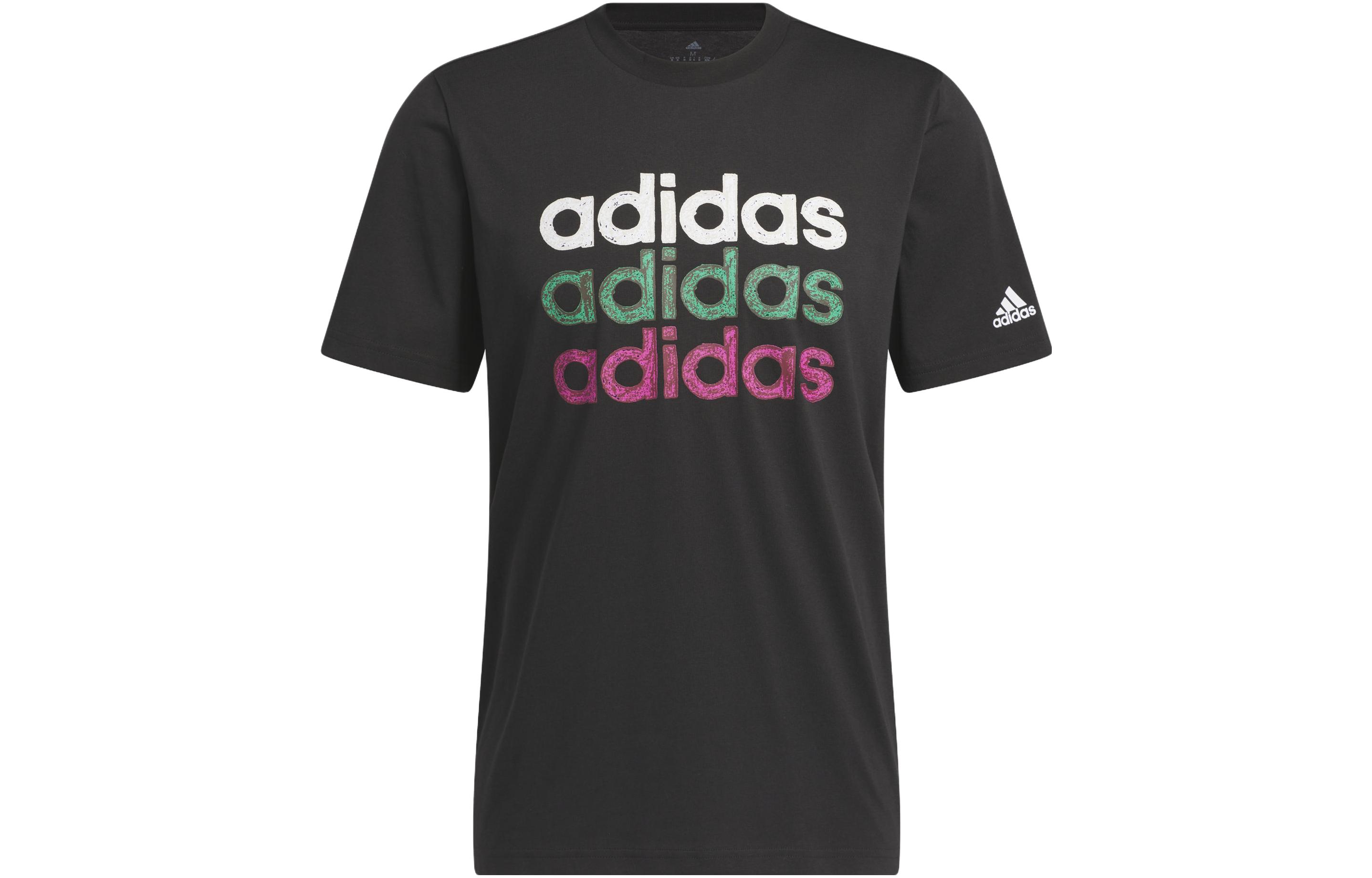 

Adidas ULT T Shirts Men s Black Crew Neck Moderate Straight Fit HS2523 XL
