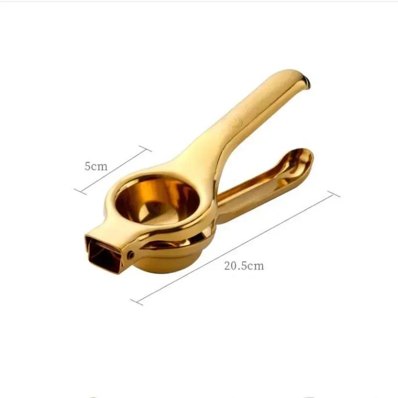 Manueller Entsafter Zitronenpresse Auspresser Zitronenklemme Manuelle Edelstahl-Zitronenpresse Küchenwerkzeug