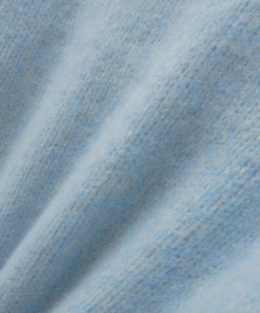 Seteo (W) Essen Two-Tone Mohair Blend Knit Sky Blue