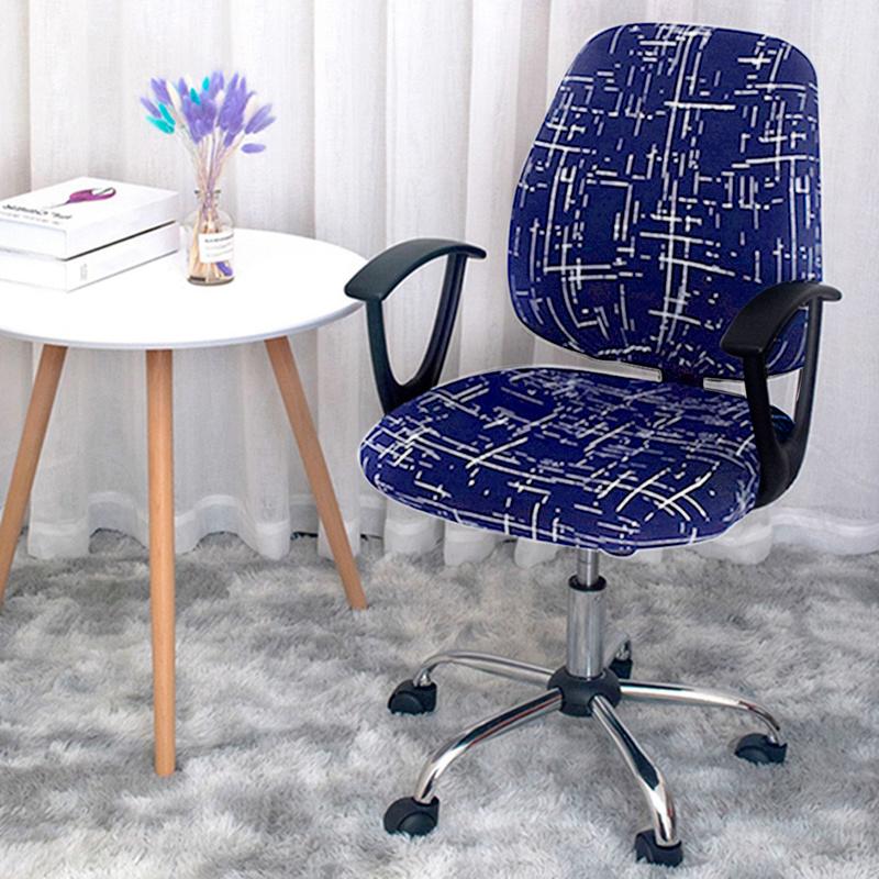 Universal Office Chair Cover Split Armchair Cover Stretch Computer Chair Slipcovers Removable Seat Protector Case Home Decor