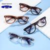 Dual-Use Anti-Blue Light Sunglasses & Progressive Bifocal Glasses: Rivet Style for Men & Women, Ideal for Distance & Reading.