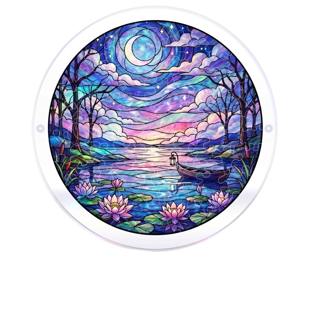 Acrylic Sunshine Catcher Puzzle Hanging Decoration, Wall, Home Furnishing, Window Hanging Decoration
