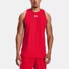 Under Armour Casual Breathable Basketball Sports Vest Men Tops Red 1361901-600