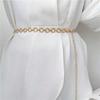 Versatile Ring Belt Retro Slim Waist Chain Women's Fashion Suit Adjustable Chain Waist Accessories