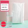 ZISIZ Individually Wrapped Disposable Plastic Straw