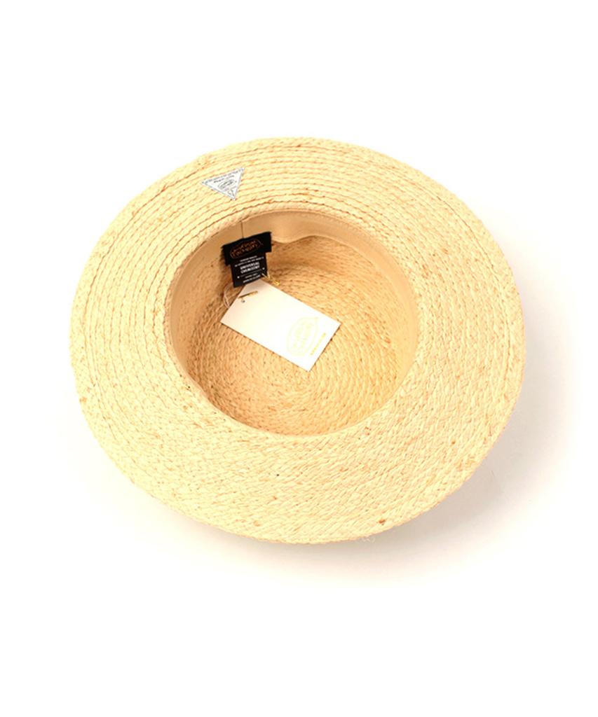 Yunibeosyeolkemiseuteuli Green Line Radia Beige Flat Fedora Summer Fedora