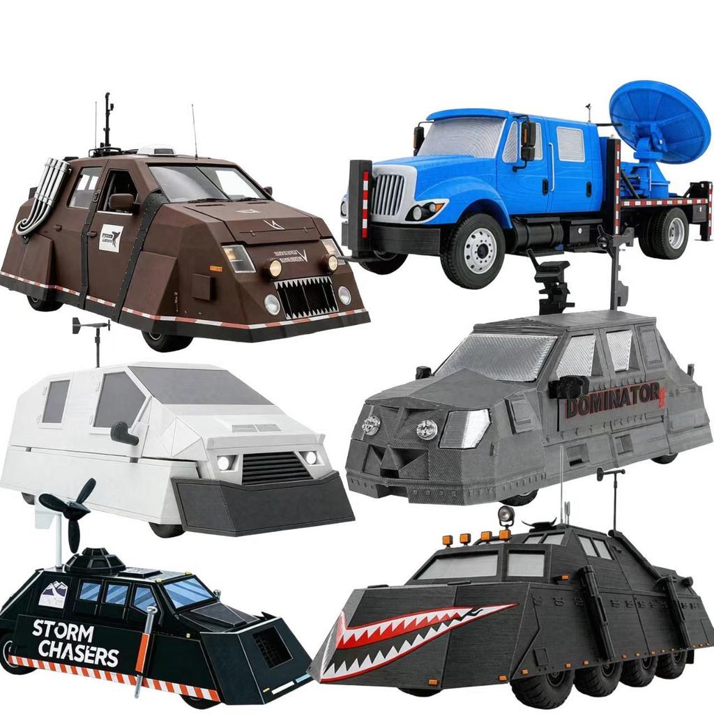 Tiv 2 Storm Chaser Car Dominator 3 Tornados Car Toy Model Tiv 2 Toy Tornados 3d Printed Tiv 1 Dominator 2 Tornados Car