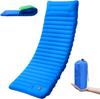 Extra Thick 4 Inch Camping Sleeping Pad Outdoor Camping Self-Inflating Mats Spliceable Hiking Fishing Sleeping Pad