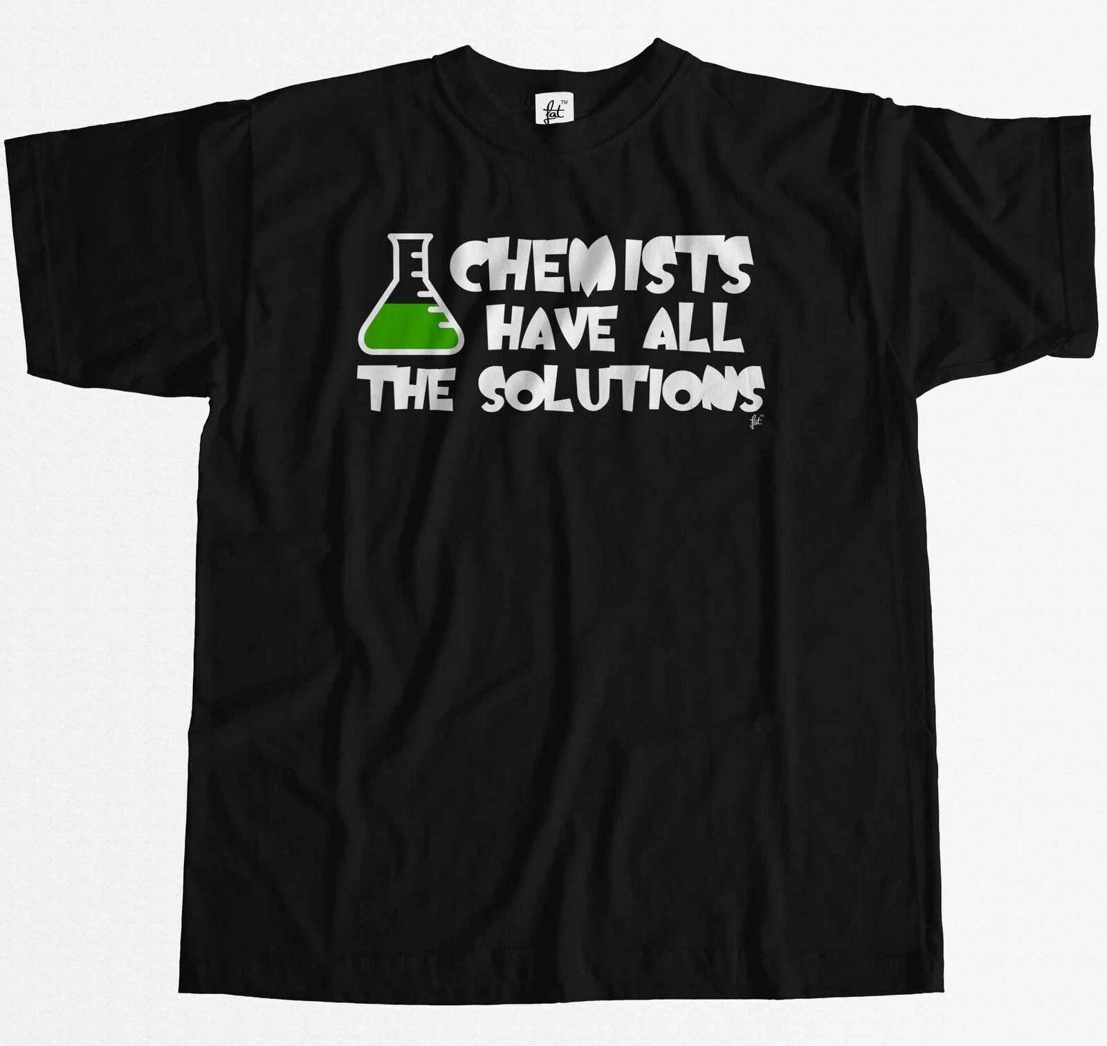 Chemists Have All The Solutions Big Bang Sheldon Mens T-Shirt XL