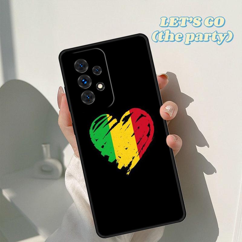 Mali Flag phone case For Samsung Galaxy A42 A31 A40 A51 A71 A32 A80 A91 A52 A72 A73 A20e A21S A50 A70 A11 A12 Cover