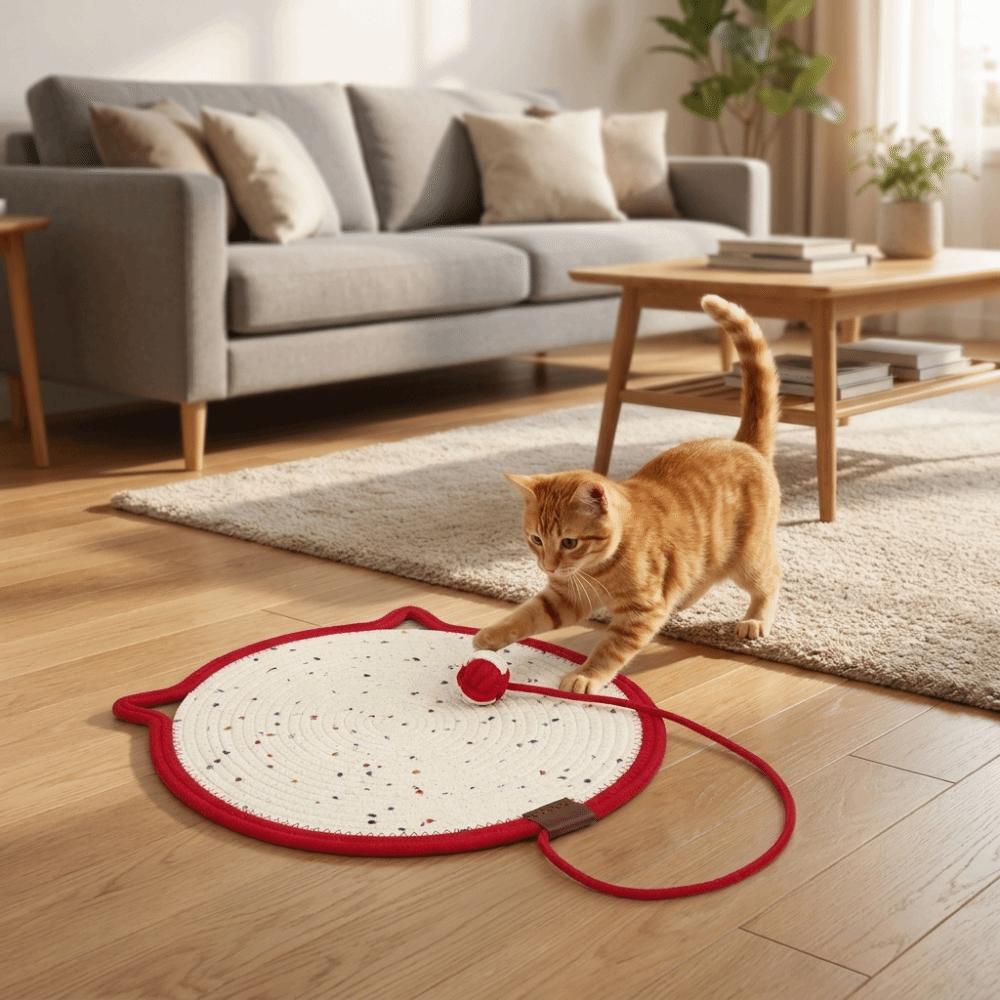 Scratch Resistant Cat Scratching Toy Wear-Resistant Dog Mattress Cat Climbing Mat  Indoor Use