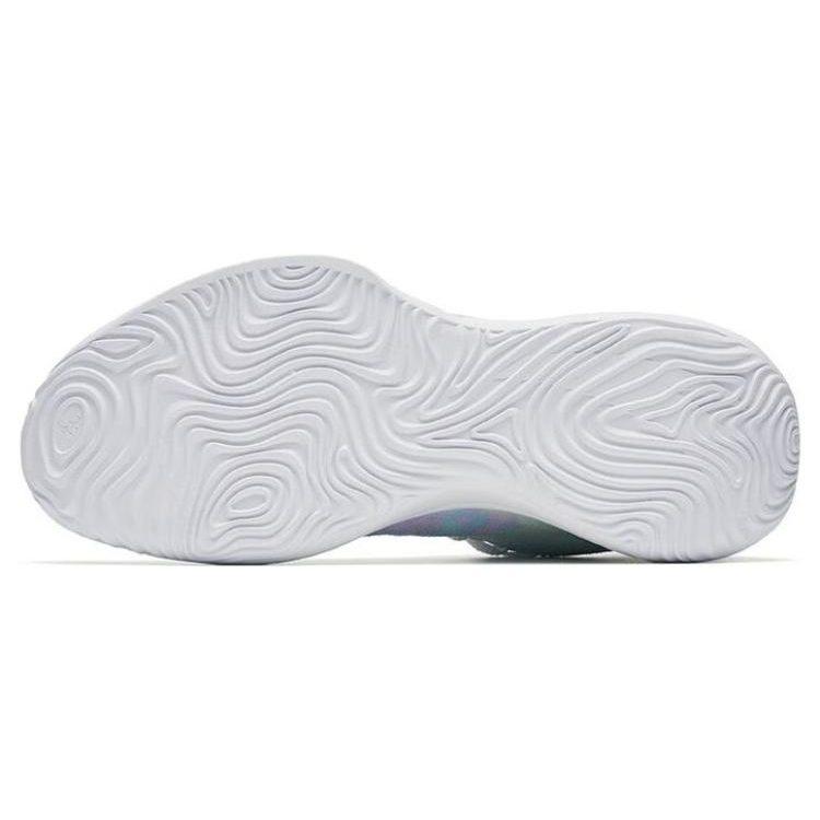 Anta Mountain 2 Comfortable Cushioning Slip Resistant Abrasion Resistant Coverage Mid top Basketball Shoes Men's 112241601-3