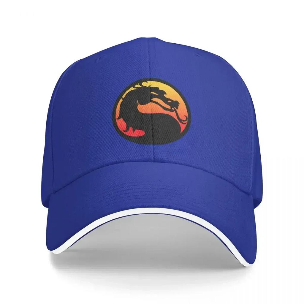 MortalKombatLogo Baseball Cap Adult Fashion Sun Caps Hat Adjustable Polyester Fishing Hat Summer Caps