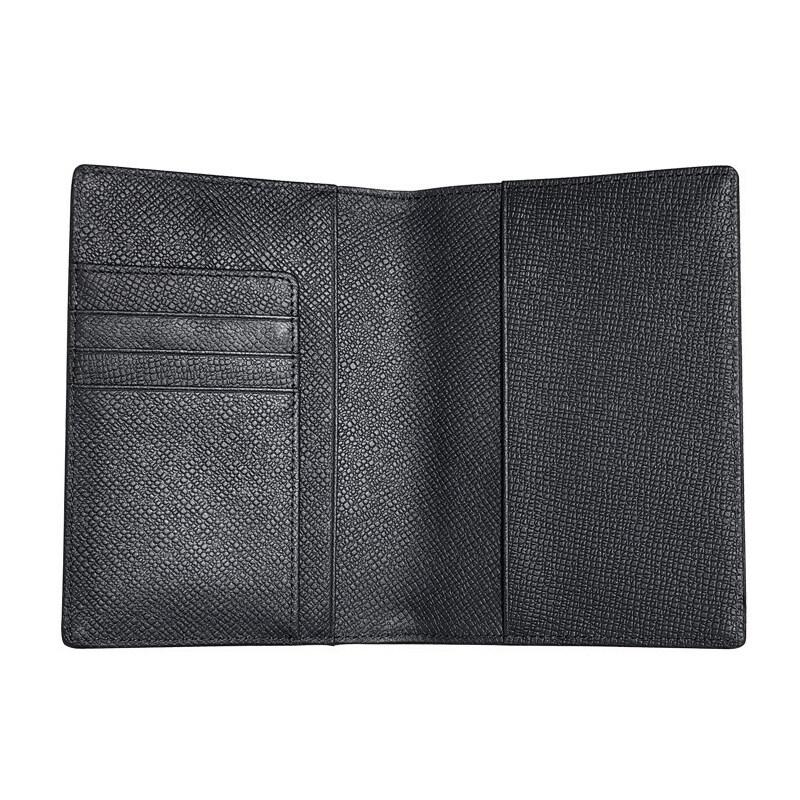 

Overseas Travel Document Protection Cover Top Layer Cowhide High-end Ticket Clips Passport Storage Wallet Genuine Leather Passport Holder