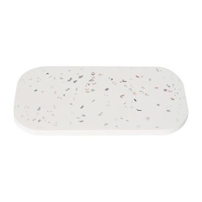Terrazzo Diatomaceous Earth Multipurpose Draining Kitchen Bathroom Soap Dish