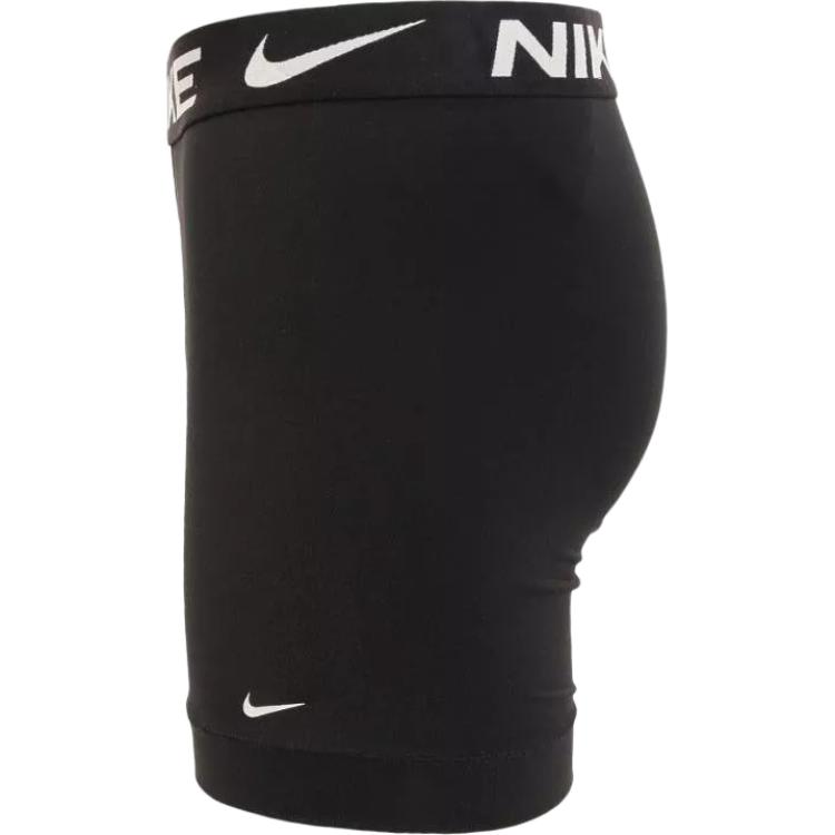 Nike Letter Logo Boxer Briefs 3-Pack Men Underwear Black KE1157-UB1