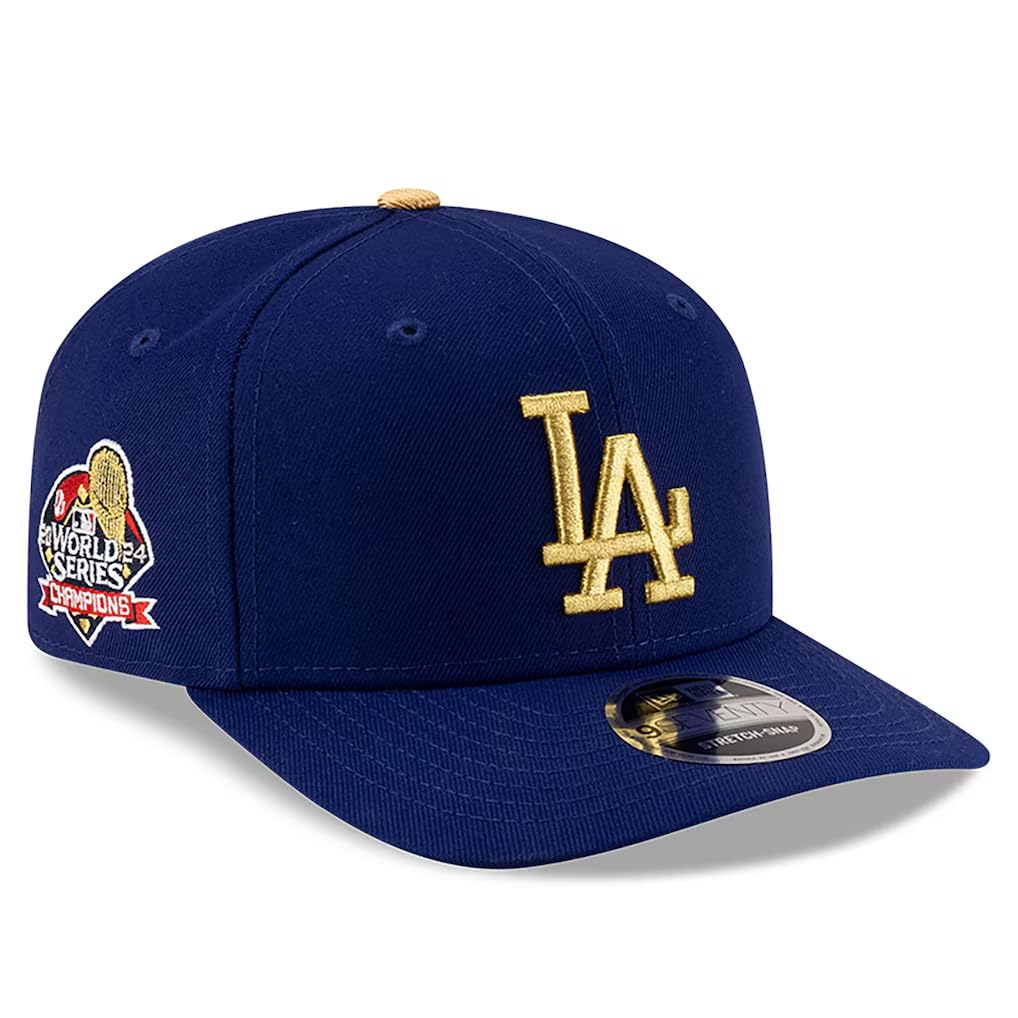 [New Era] 2025 Gold Collection Cap 9SEVENTY Los Angeles Dodgers MLB 2025 GOLD COLLECTION SNAPBACK CAP ROYAL BLUE LOS ANGELES DODGERS Snapback Hat LOW