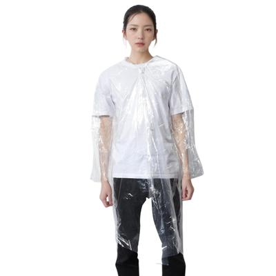 Jednorázová sada nouzových plášťů do deště, univerzální velikost, PE, Snadné na hory, Čisté [CAPASTEC] Pláštěnky, 10, Pláštěnky, Nepromokavé oblečení, Kapuce, Vše, Unisex,