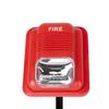 LED Fire Alarm Siren with Flashing Light and Sound, 12V/24V High-Pitched