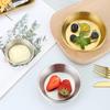 304 Stainless Steel Food Storage Tray Thickened Sauce Dipping Dish Snack Pan Kimchi Plate  Pot Seasoning Dish Kitchen Utensil
