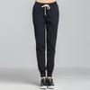 Women's Fleece-Lined Loose Fit Harem Sweatpants - Plus Size Casual Autumn Sports Pants