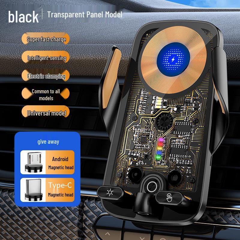 

66W Fast Wireless Car Charger & Phone Holder