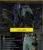 2022 Men's Wear-Resistant Striker Plaid Tactical Work Pants - 65/35 Blend