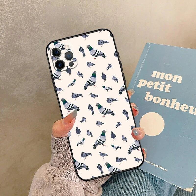 

Чехол для телефона «Голуби» для iPhone Samsung Galaxy Redmi Xiaomi Oppo OnePlus Note SA 7 8 9 10 11 12 13 14 20 21 22 23 53 54 Pro Max Plus Ultra TPU Soft iPhone XR