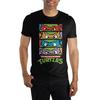 New Style Tshirt In 2026 Featuring The Eyes and Mask of The Ninja Turtles Is A Black Outdoor Casual Hiphop Streetwear
