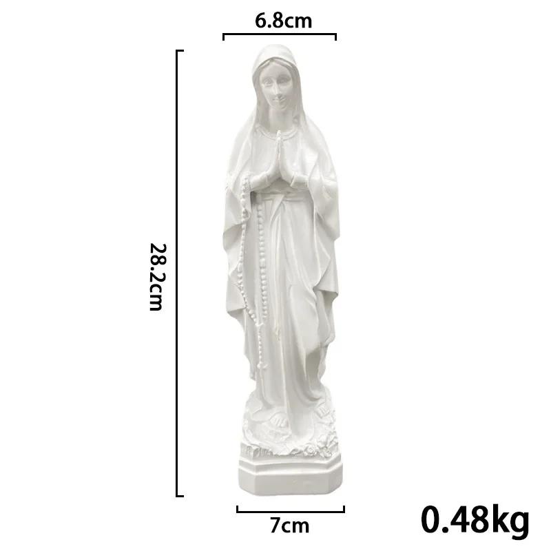 Figúrka Panny Márie Guadalupskej Socha Panny Márie Náboženské Darčeky Ozdoba Matka Božie Domáca Dekorácia Socha Príslušenstvo
