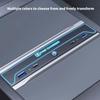 Center Console USB Hub with Sliding Lid Multiport Fast Charging Station Center Console Charger Hub for Car Model 3