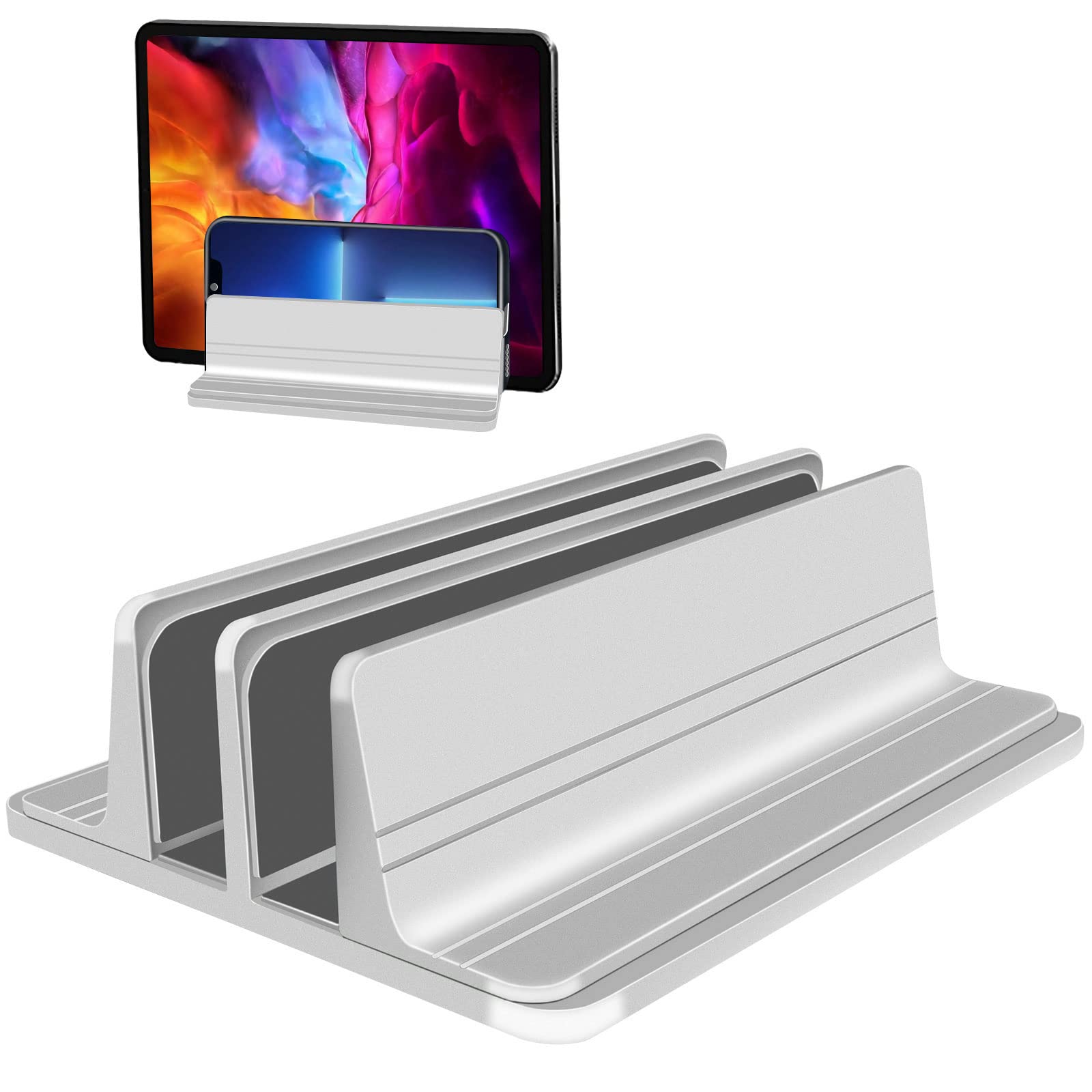 

Вертикальный ПК для ноутбука имеет 2 регулируемых держателя, изготовлен из алюминиевого сплава, совместим со всеми MacBook Surface, подставка, подставка, компьютеры, ширина, материал,