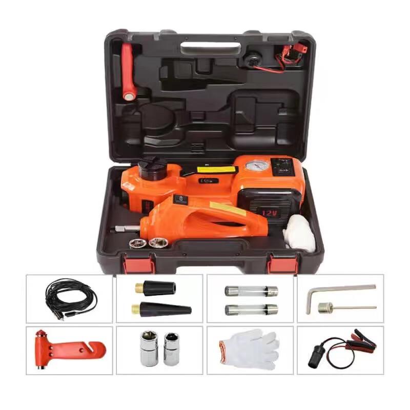 Shituolin 12V Car Hydraulic Electric Jack System CN Plug (adapter Included)