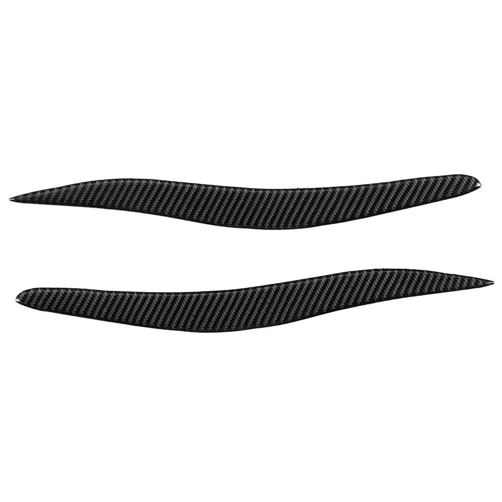 Pair Carbon Fiber Headlight Eyebrow Eyelids Cover Sticker Fit for IS250 IS300 2006?2012