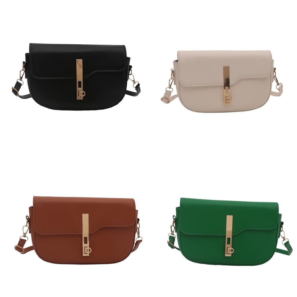 Chic Minimalist Saddle Bag For Women Stylish 2024 Trendy Shoulder Crossbody Handbag