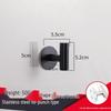 Trace-Free Stainless Steel Suction Cup Hook for Kitchen & Bathroom