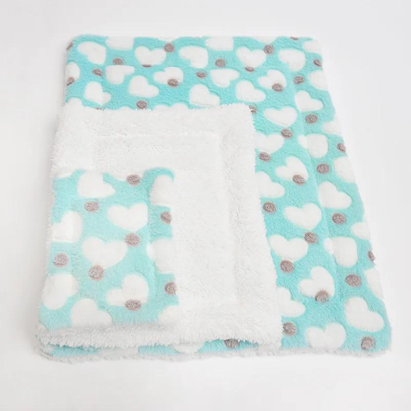 

Small Pet Coral Fleece Cotton Pad Thickened Warm Cats Hamsters Rabbits Guinea Pigs Hedgehogs Winter Cotton Nest Pad Mats S-15x20cm
