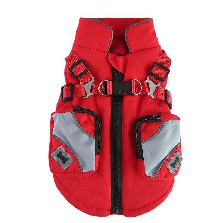 Pet Cotton Coat: Autumn & Winter Dog Clothes for Puppies