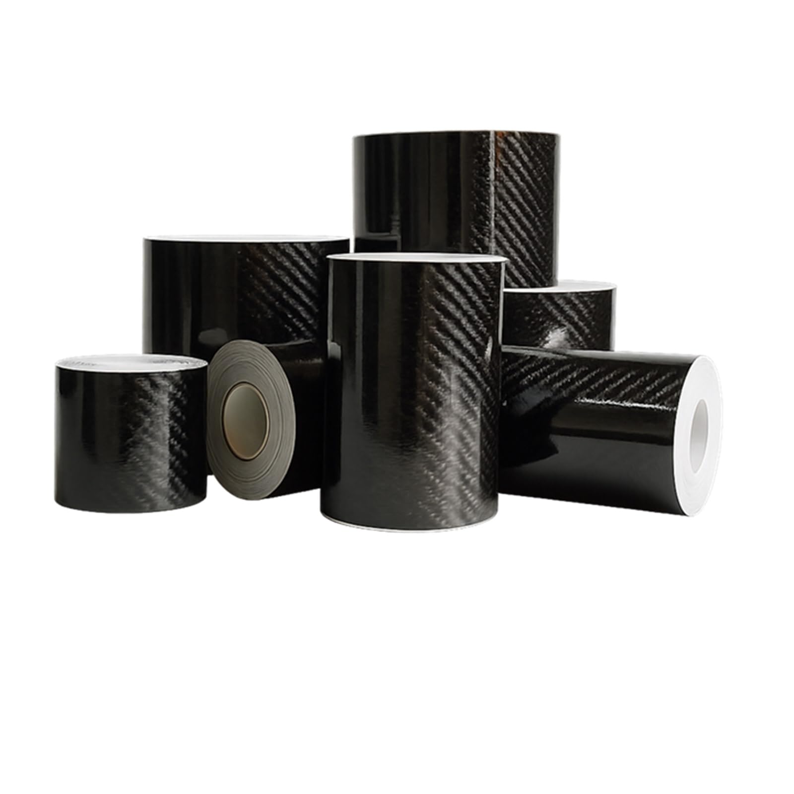 

nonnn.store Защитная пленка DIY, Лист в стиле 5D-карбона, 3,9 x 3,9 дюйма (10 x 10m*10cm чёрный