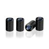 Sbcam7 4pcs Aluminum Valve Caps Car Wheel Tires Valves Tyre Stem Air Valve Caps For Volvo R XC60 XC70 S60 S60L V60 V70 C90 D8 T6 AWD D6