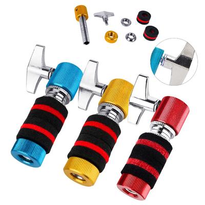 Cymbal Clutch Soft Felt Pad Jazz Drum Hi-Hat Cymbal Clutch Stand Post Metal Replacement Musical Instrument Accessories