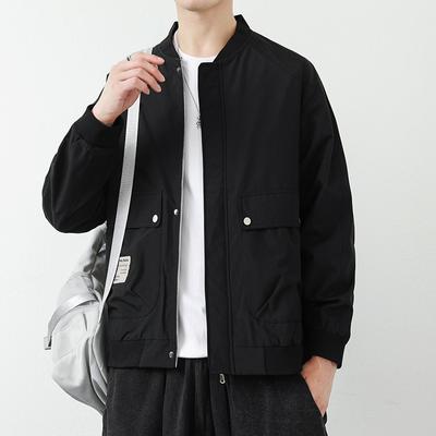 American High Street Tooling Jacket Men's Autumn Loose Casual Men's Top Pilot Cardigan Jacket Men's Baseball Uniform
