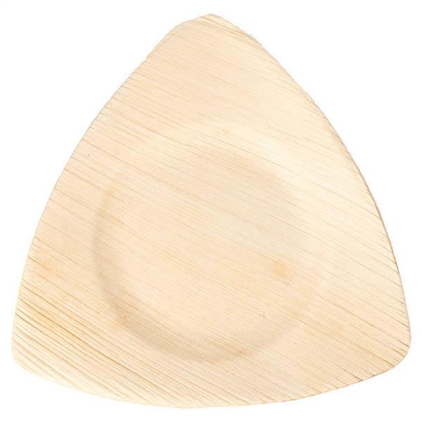 Talerz Z Liści Palmowych Trójkątny 15 X 13 Cm 25 Szt.
